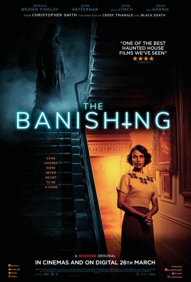 Christopher Smith’s THE BANISHING is released in UK Cinemas and on Digital Platforms 26th March 2021.