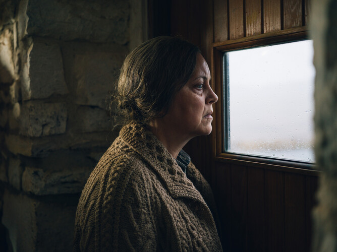 Greta Scacchi in British horror Shepherd, directed by 