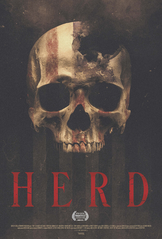 Steven Pierce's HERD will its celebrate its World Premiere at FrightFest 2023 on August 26th.