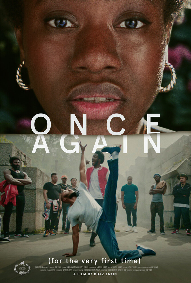 'ONCE AGAIN (FOR THE VERY FIRST TIME)' Official Poster – Street Dancer DeRay and Poet Naima in 2024 Drama