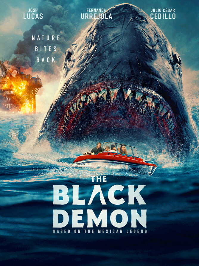 THE BLACK DEMON - Signature Entertainment will release this megalodon thriller in the UK, 19th June