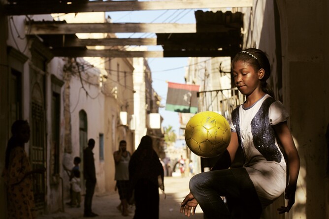 FREEDOM FIELDS - Libya womans football