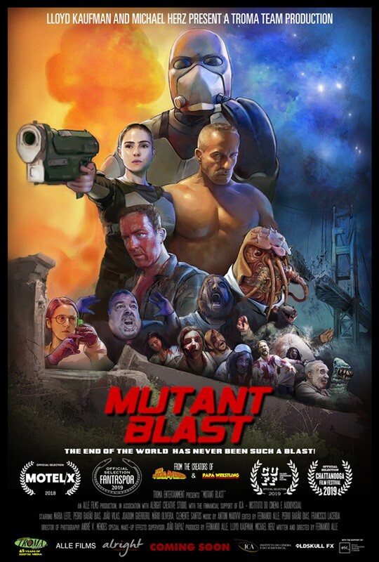 MUTANT BLAST film review - Troma