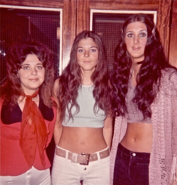 Suzie Quatro whilst touring UK in 1972