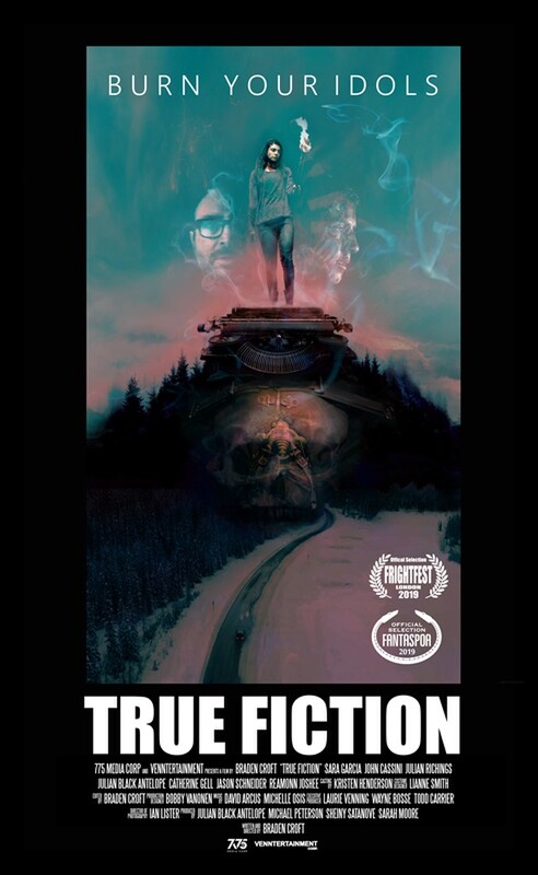 TRUE FICTION film poster 2019 - Frightfest 2019
