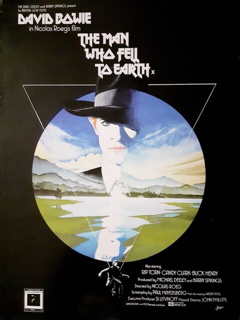 Vic Fair - The Man who Fell  to Earth film poster