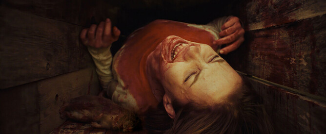 SLEEPLESS BEAUTY stars Polina Davydova as Mia, a young woman kidnapped to undertake deadly psychological experiments.