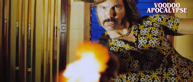 VOODOO APOCALYPSE: Munro Films Drop Trailer For Vasni Ramos' Glorious Blood Splattered Nod To 70's Grindhouse.