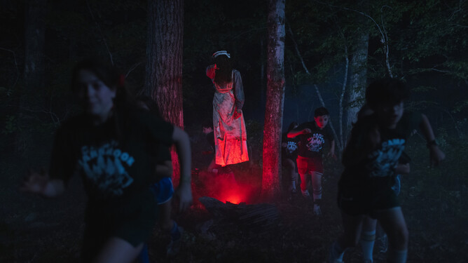 SHE CAME FROM THE WOODS