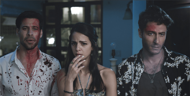 HAPPY TIMES is Filmed with a mix of English and Hebrew