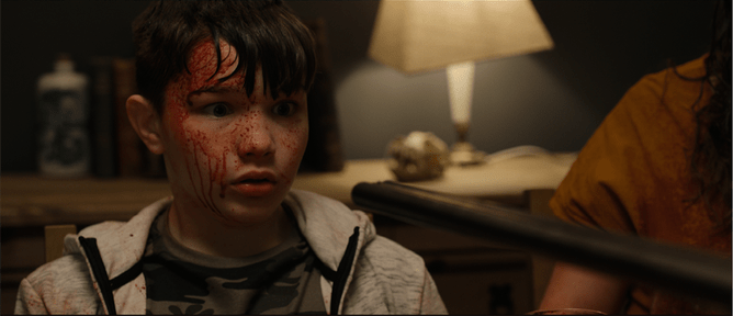 Buddy Skelton in Dark Sky Films Possession Horror HOSTS.