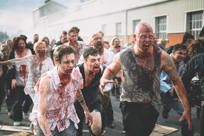 Zombies attack in REDCON-1