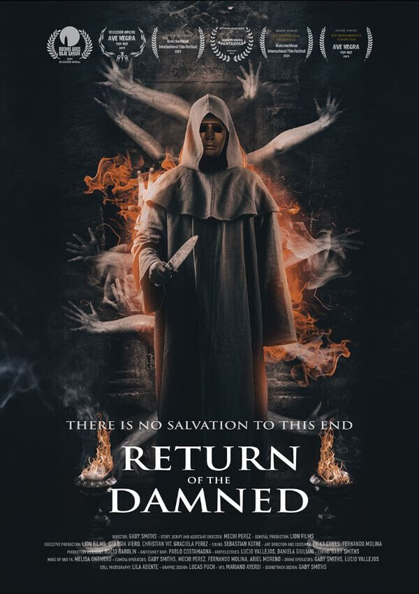 THE RETURN OF THE DAMNED film poster and trailer