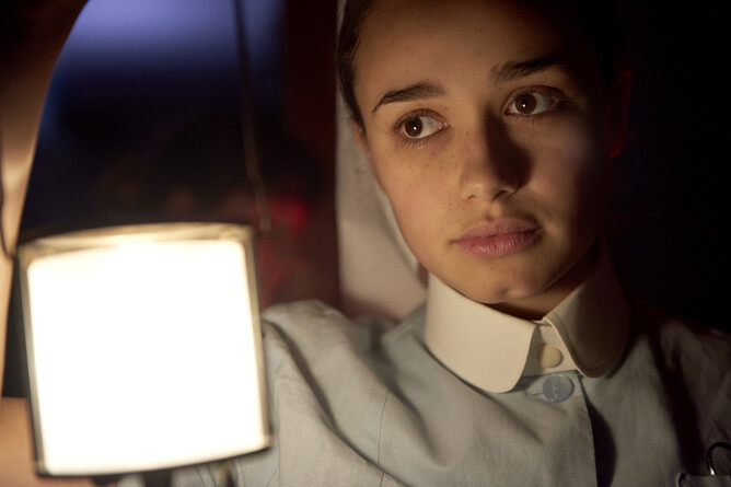 British actress Rose Williams in THE POWER