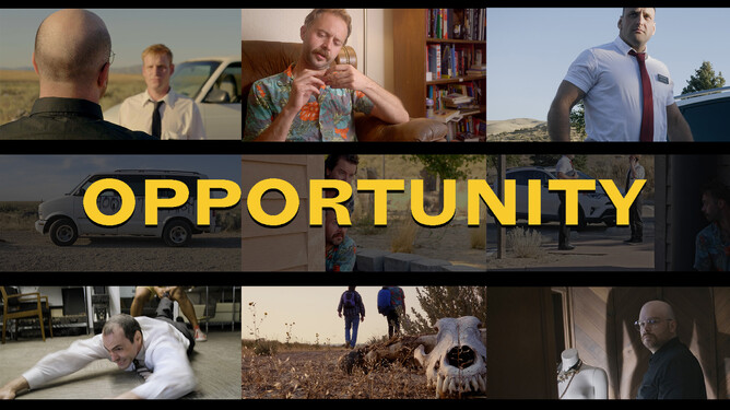 'OPPORTUNITY' (2024), an action-comedy-crime film directed by Rusty Reh