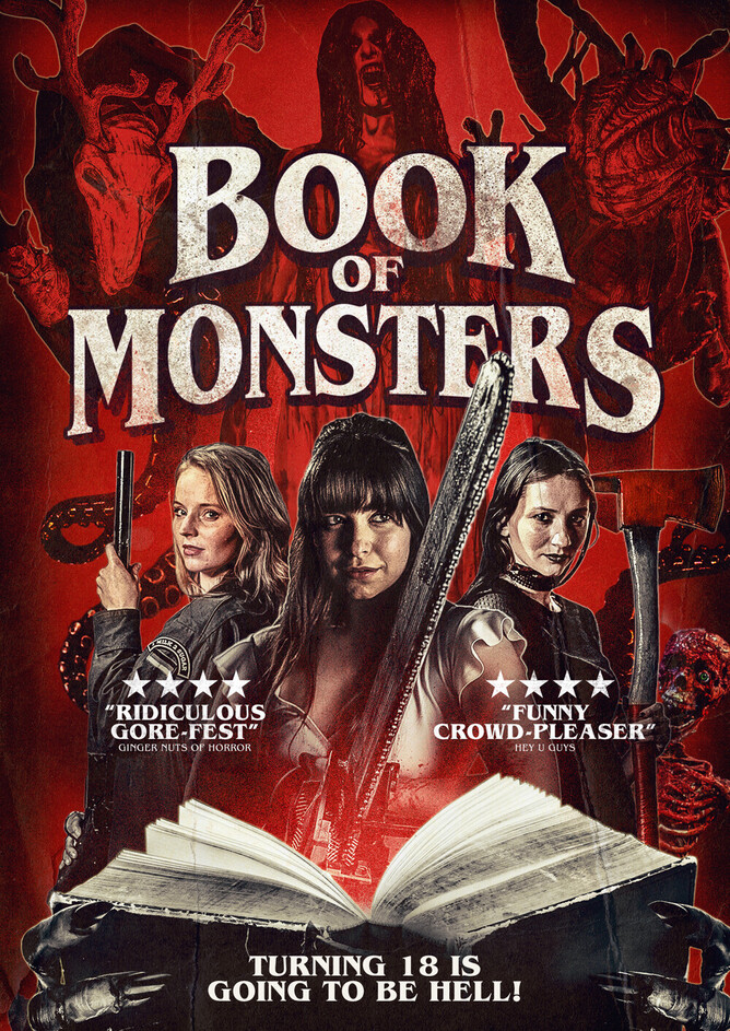 BOOK OF MONSTERS To Be Released On 2-Disk Collector’s Edition Blu-Ray/DVD Combo From Dark Rift Films.