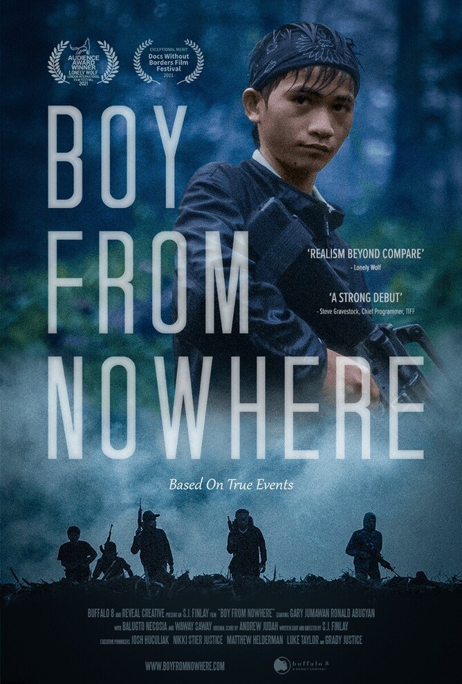 BOY FROM NOWHERE  - The film is shot guerrilla style with a cast of non-actors!