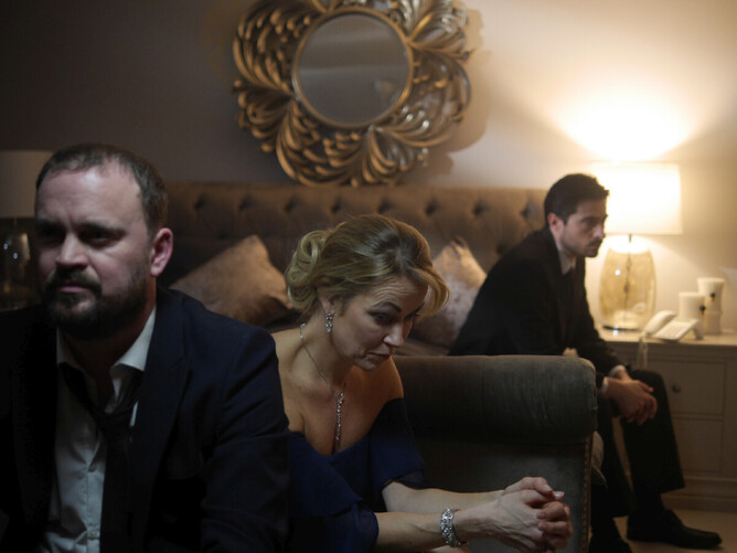 David Partridge and Terri Dwyer in Peter Stylianou's THE LOST