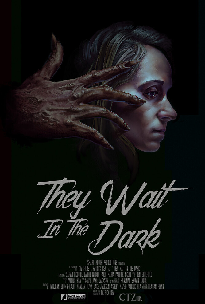 THEY WAIT IN THE DARK film poster