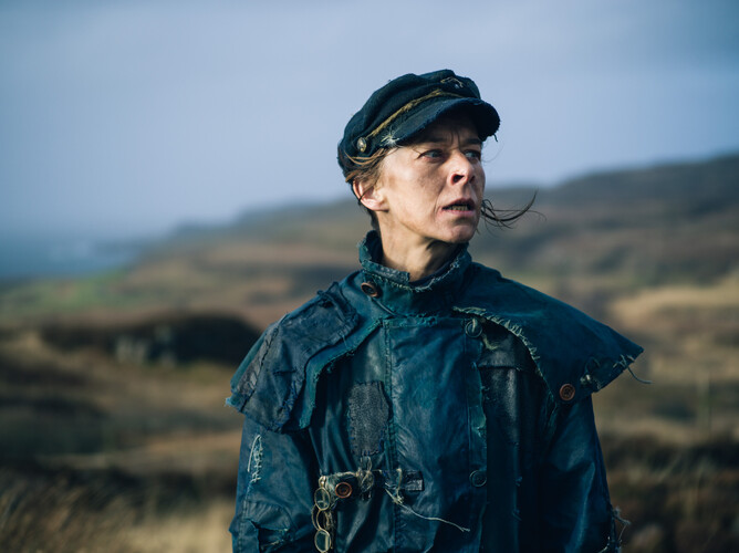 Kate Dickie in Russell Owen's British horror Shepherd