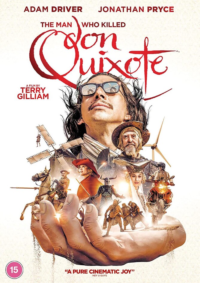 Sparky Pictures To Release Terry Gilliam’s THE MAN WHO KILLED DON QUIXOTE On DVD & Blu-Ray 21st September 2020.