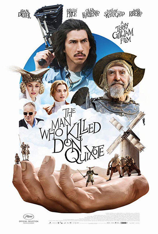 THE MAN WHO KILLED DON QUIXOTE film poster and movie review
