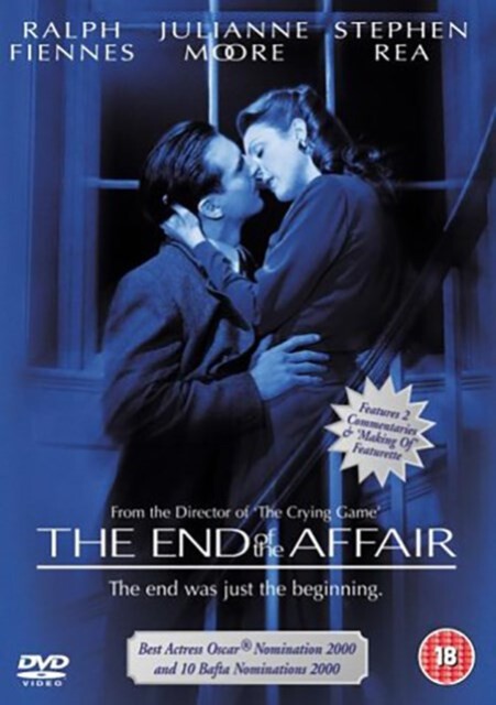 THE END OF THE AFFAIR (1999) Ralph Finnes, Julianne Moore, Stephen Rea - best British Movies