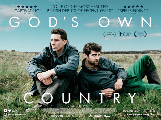 Francis Lee's GOD’S OWN COUNTRY now has over 1.3 million views on the BritFlicks Channel