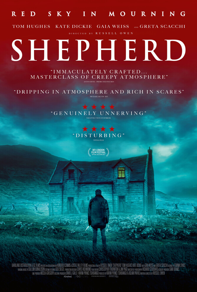 Russell Owen's SHEPHERD has had 142,807 trailer views on the BritFlicks YouTube Channel