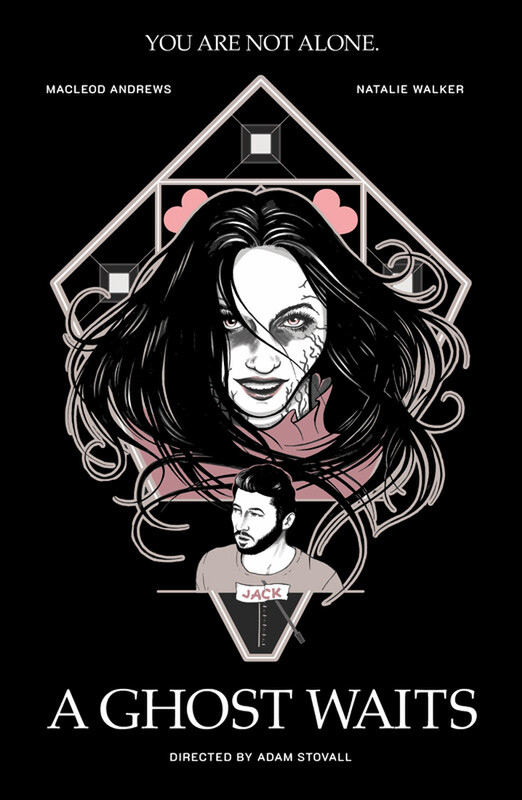 A Ghost Waits film poster - Adam Stovall