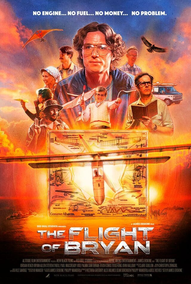 Catch ‘THE FLIGHT OF BRYAN’ in cinemas across the UK starting 22 November. For anyone with a love of aviation history, groundbreaking true stories,