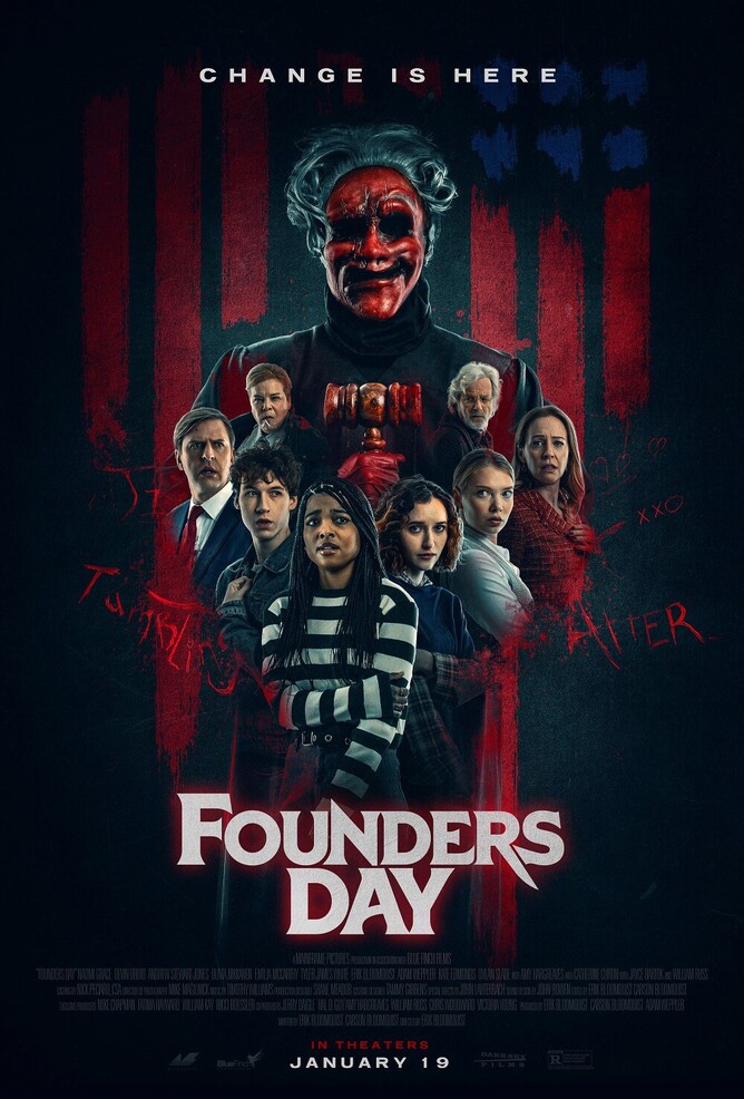 ERIK BLOOMQUIST Gripping Tale of Terror 'FOUNDERS DAY' - A Mystery Horror Coming to US Cinemas on January 19, 2024