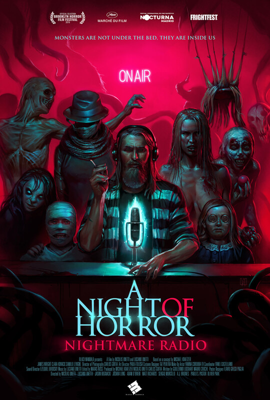 A NIGHT OF HORROR NIGHTMARE RADIO film poster 2020