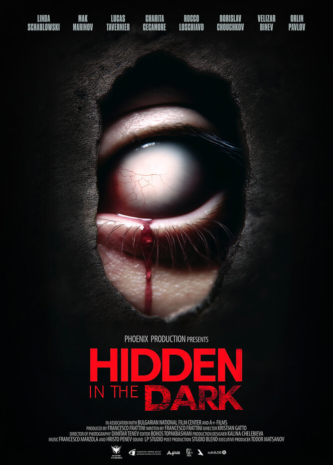 Film Poster - Kristian Gatto - Psychological Horror ‘HIDDEN IN THE DARK’