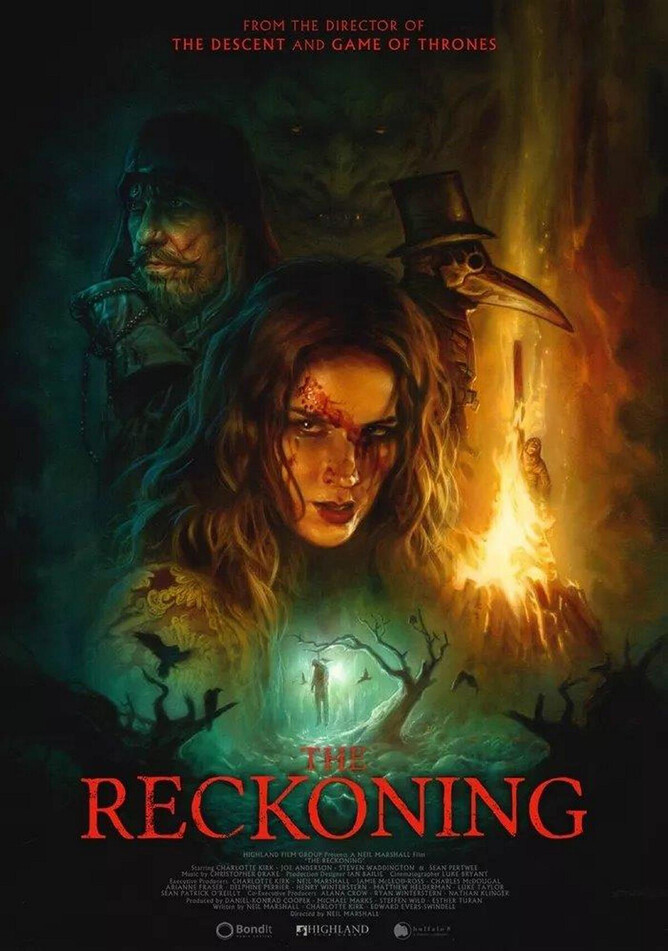 THE RECKONING film poster 2021 Neil Marshall