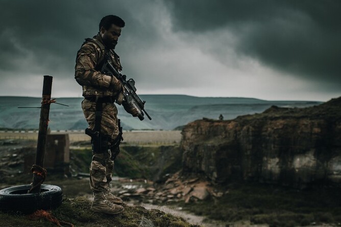 Zombie horror action movie, REDCON-1