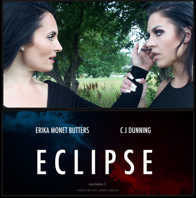Poster for 'ECLIPSE: OVERSHADOW 2,' featuring Erika Monet Butters and Cj Dunning