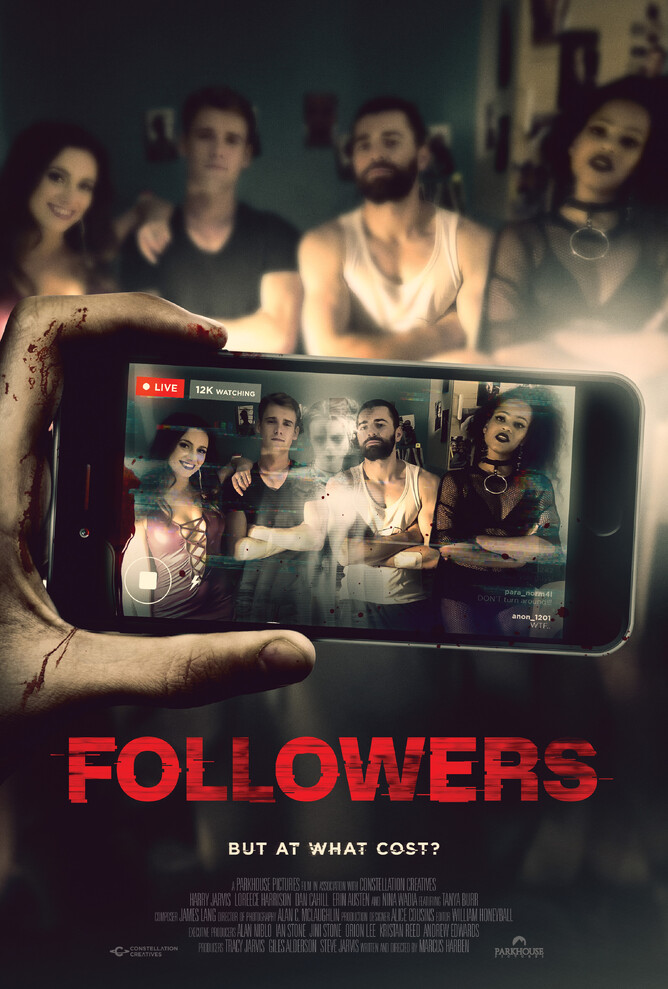 FOLLOWERS wolrd premiere Frightfest 2021