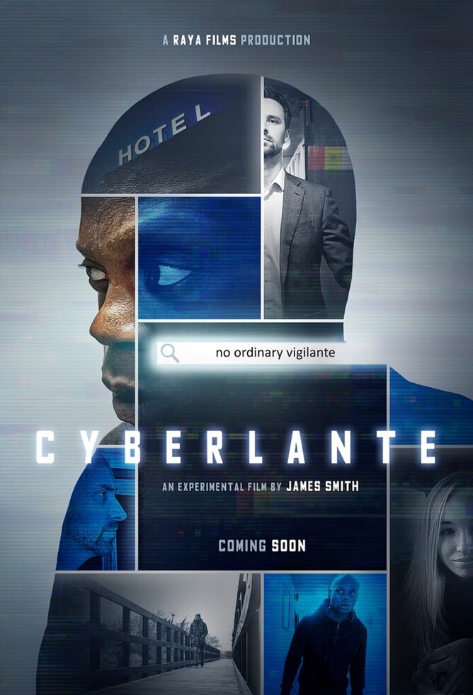 Smartphone-Shot CYBERLANTE film poster