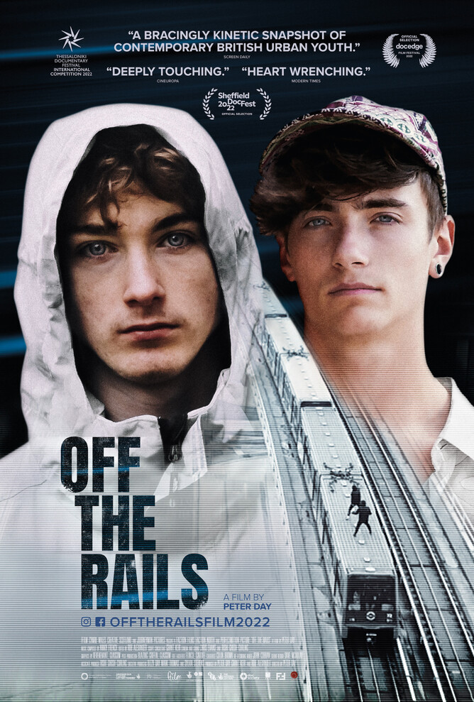  OFF THE RAILS is a documentary about two extreme urban stunt performers, Rikke Brewer and Aiden Knox.