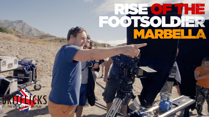 Julian Gilbey on the set of Rise of the Footsoldier 4