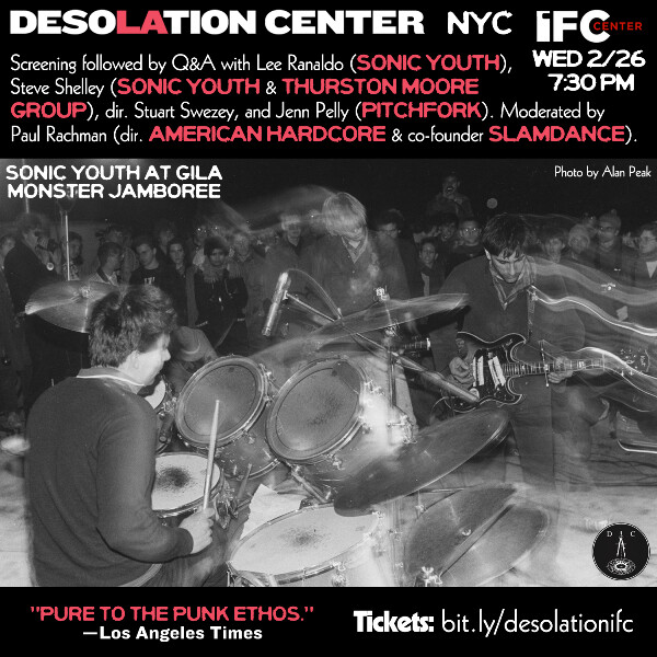 DESOLATION CENTER: Stuart Swezey Talks About His Documentary On The Untold Story Of 80s Guerrilla Music In Southern California.