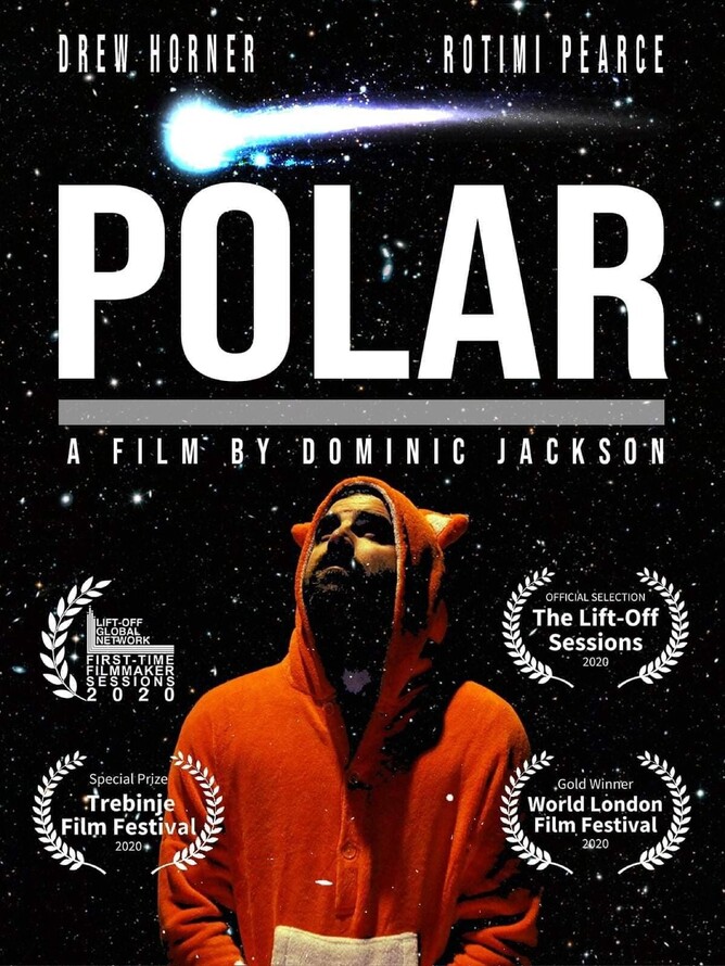 Dominic Jackson's Zero Budget Indie Film, POLAR, Now Available FREE With Prime.