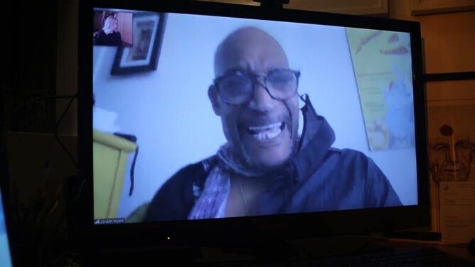 Tony Todd playing Jordan Myers in The Lockdown Hauntings