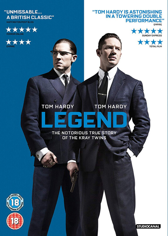 LEGEND starring Tom Hardy now free to view on amazon prime