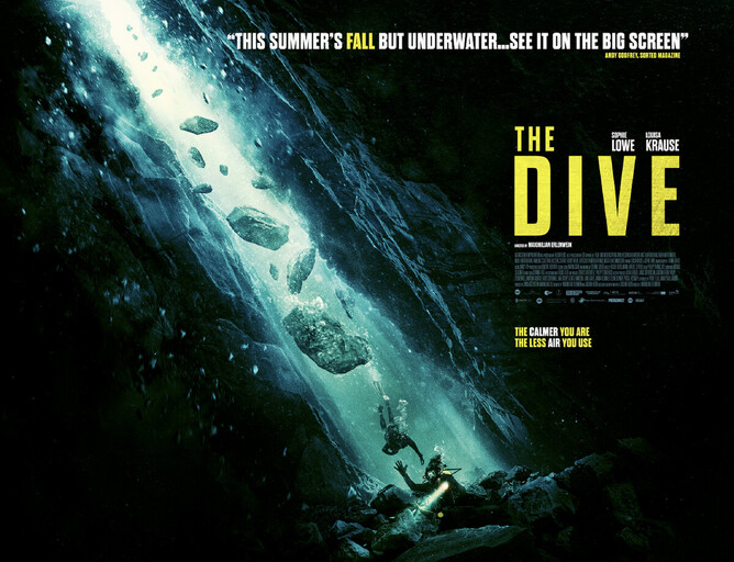 THE DIVE - A rockfall during a dive leaves May trapped underwater, forcing Drew to make a life-or-death decision to save her sister.