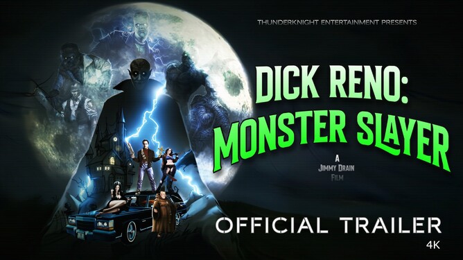 DICK RENO: MONSTER SLAYER Trailer Drops – New Comedy Horror Adventure Starring Eric Roberts Coming Soon