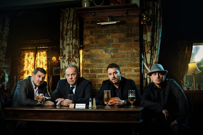 Daniel O'Reilly, David Schaal, Paul Danan and Michael Head in TIME