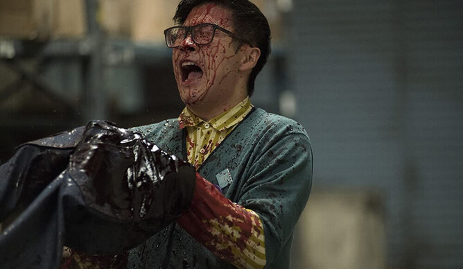 Slaxx - Director: Elza Kephart. With: Sehar Bhojani, Stephen Bogaert, Romane Denis, Brett Donahue. Canada 2020. 77 mins.