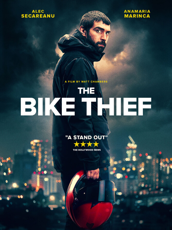 Matt Chambers'​ British Urban Crime Drama THE BIKE THIEF, poster 2021